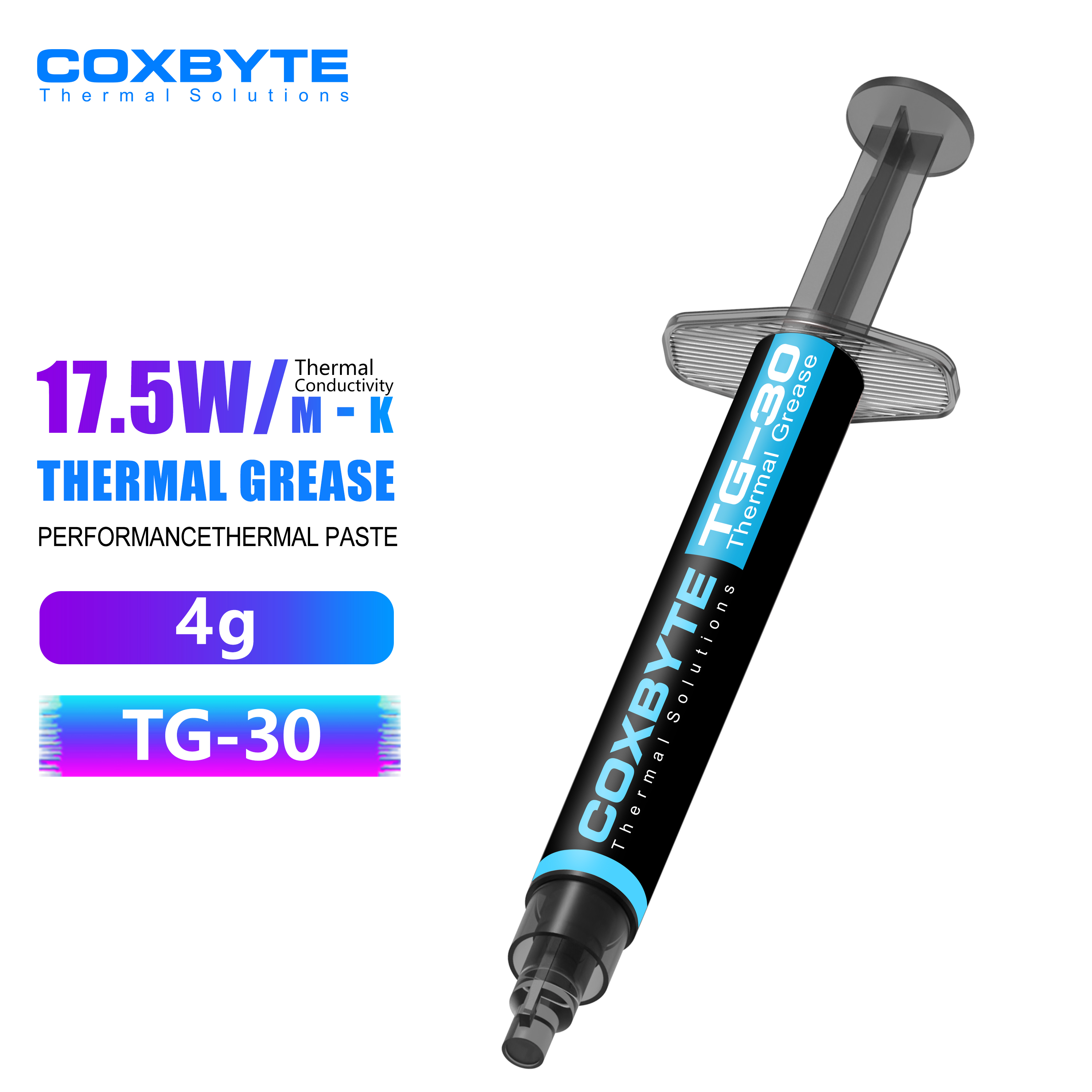 Home Cinema Video Processor - Coxbyte Thermal Grease TG-30 Syringe Heat
