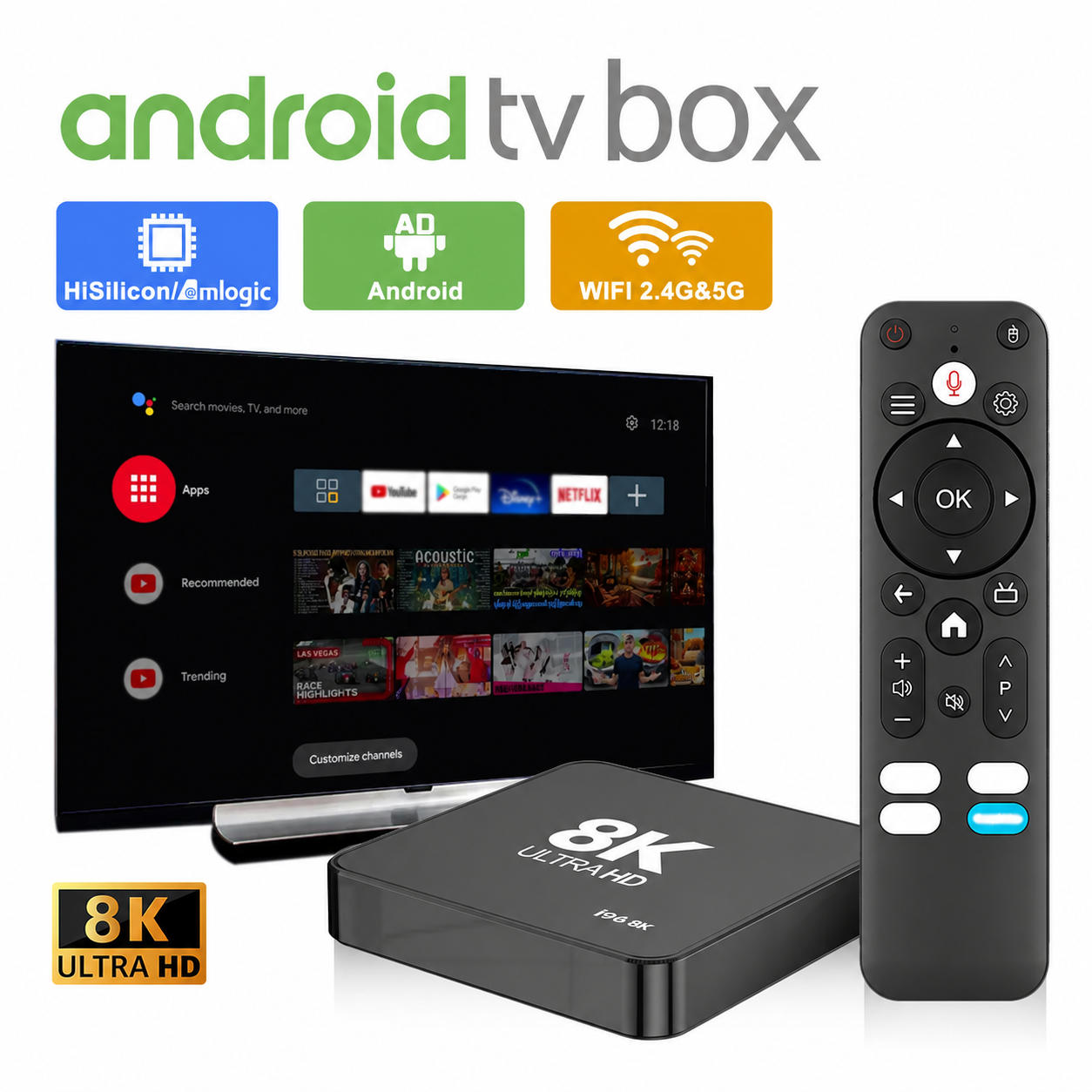 Home Cinema Video Processor - Velec Smart Android 14 8+128 TV