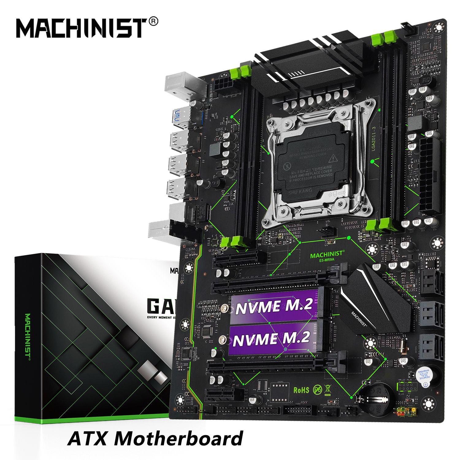 Home Cinema Video Processor - MACHINIST E5 MR9A V1.0 X99 Motherboard