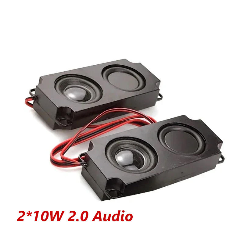 Home Cinema Audio System - 2*10W Full Range Speaker 2.0 Audio