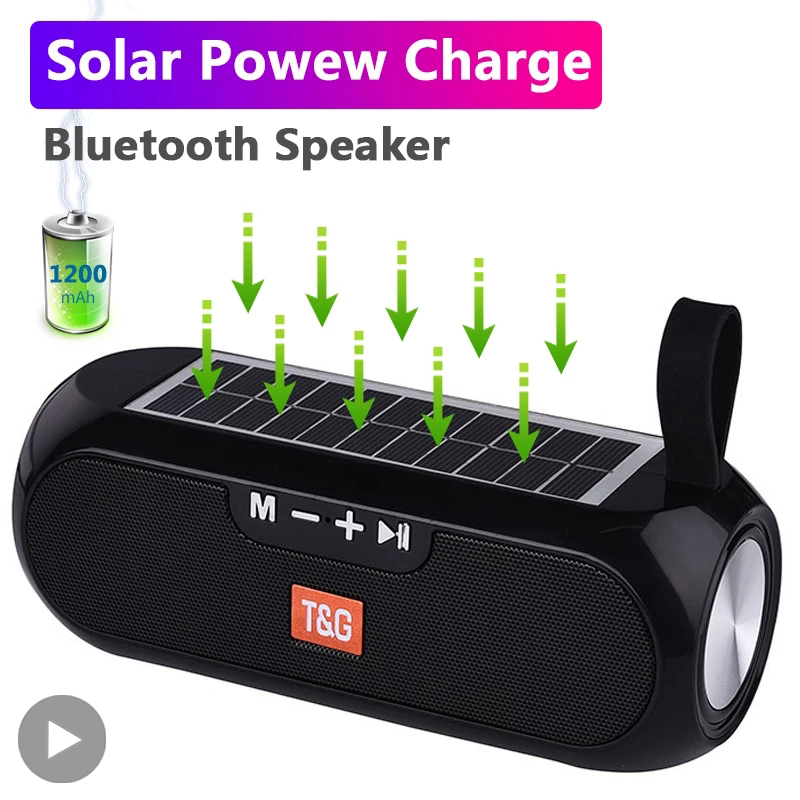 Home Cinema Audio System - Solar Radio FM Outdoor Portable Wireless