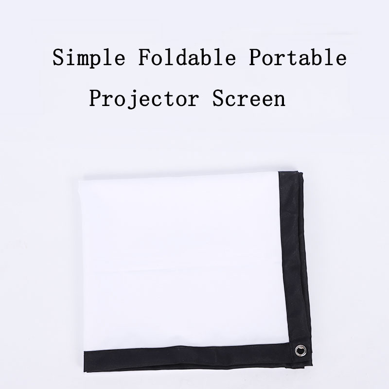 Thinyou Oxford Fabric Projecti - Projector Screen 100 Inch บทวิจารณ์และราคา