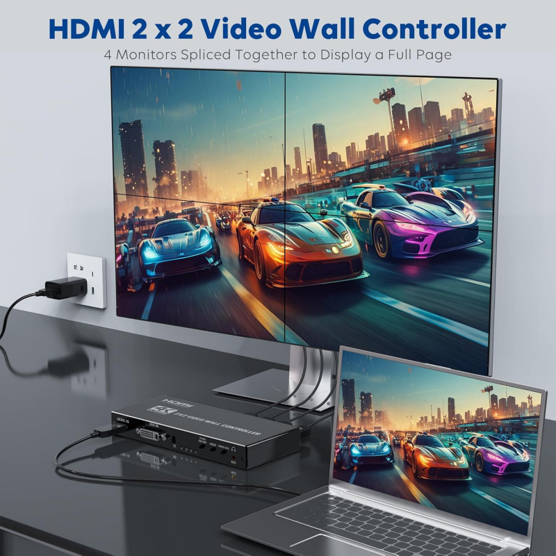 Multi-Screen Video Wall Contro - Home Cinema Video Processor บทวิจารณ์และราคา