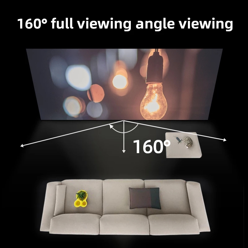 ZHNUWIE Projector Screen White - Projector Screen 100 Inch บทวิจารณ์และราคา