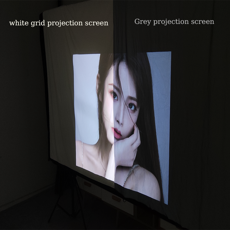ZHNUWIE Projector Screen White - Projector Screen 100 Inch บทวิจารณ์และราคา