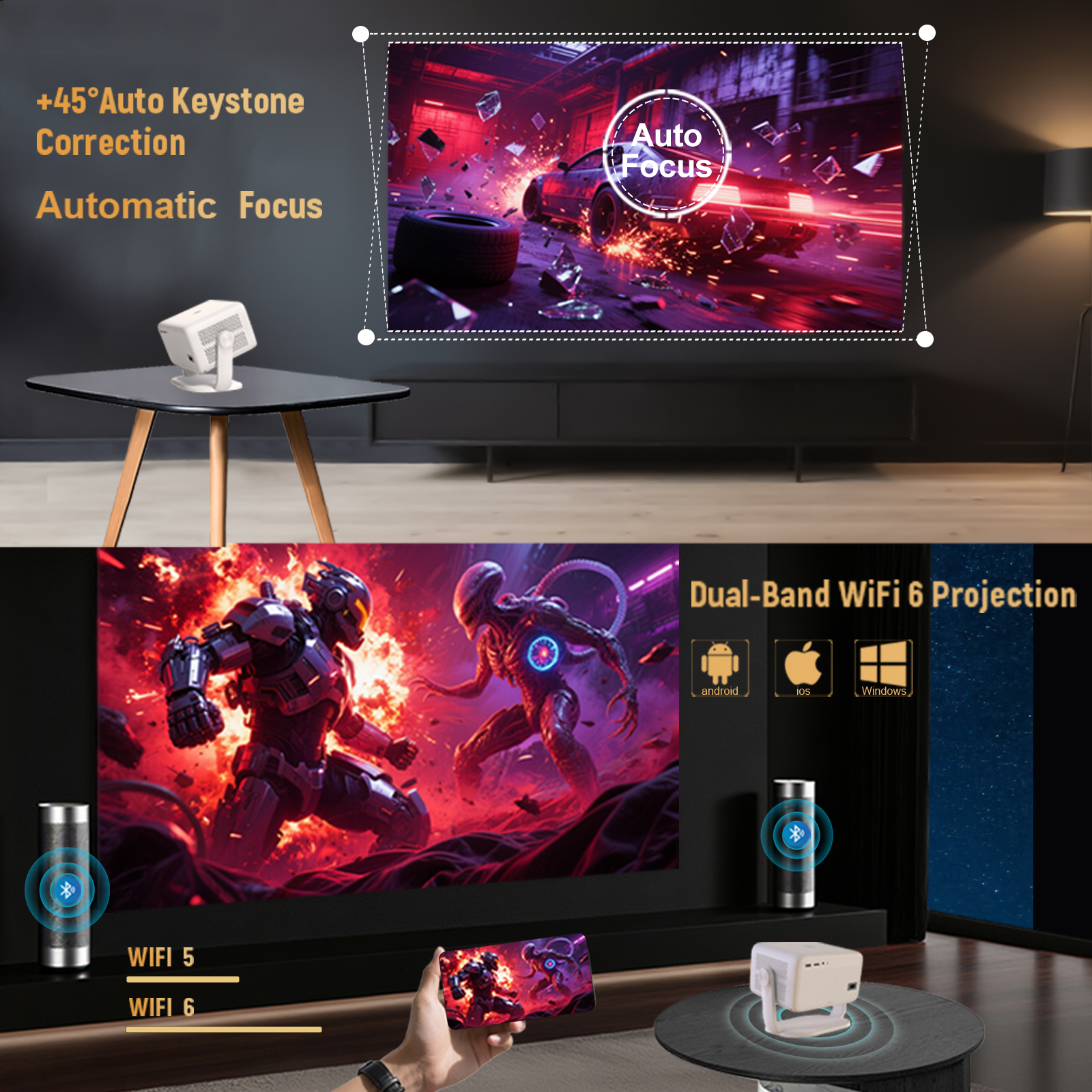 Velec Projector TP350NTV 650 A - Home Cinema Cabasse บทวิจารณ์และราคา