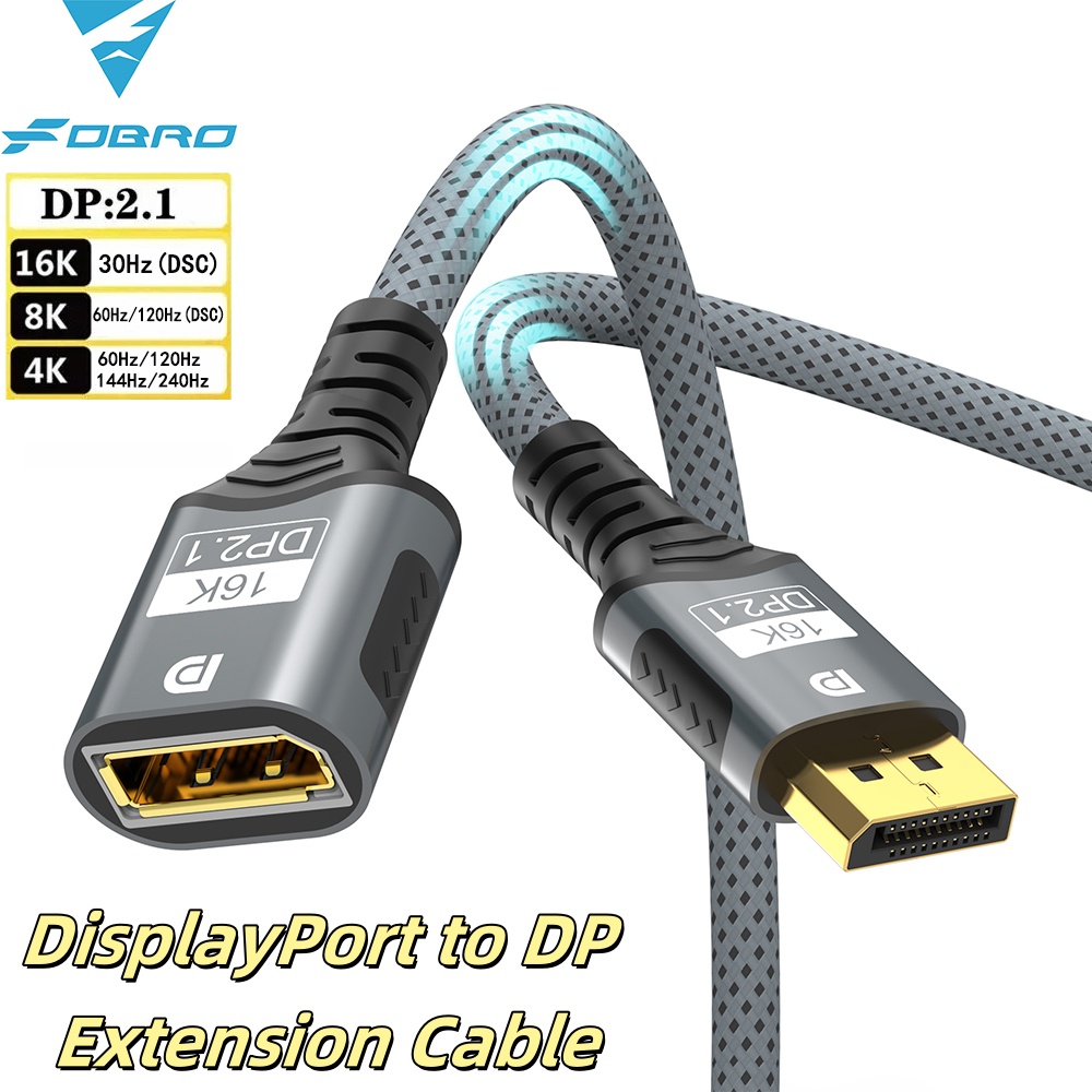 16K DP 2.1 Extension Cable 80G - Home Cinema Projector 4K บทวิจารณ์และราคา