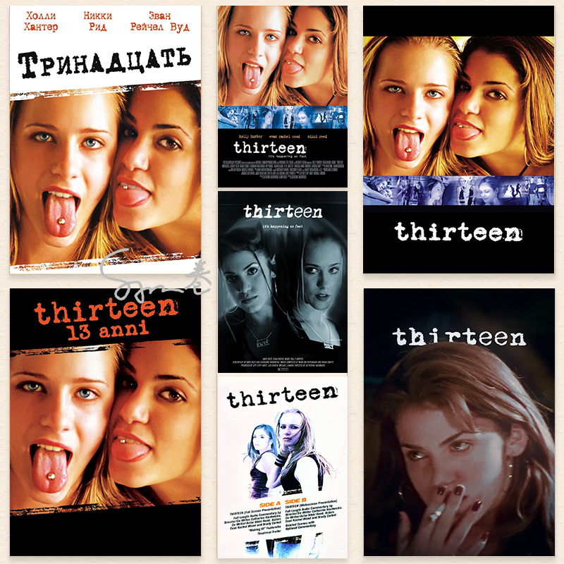 Thirteen Movie Film Poster Can - Home Cinema Gifts บทวิจารณ์และราคา