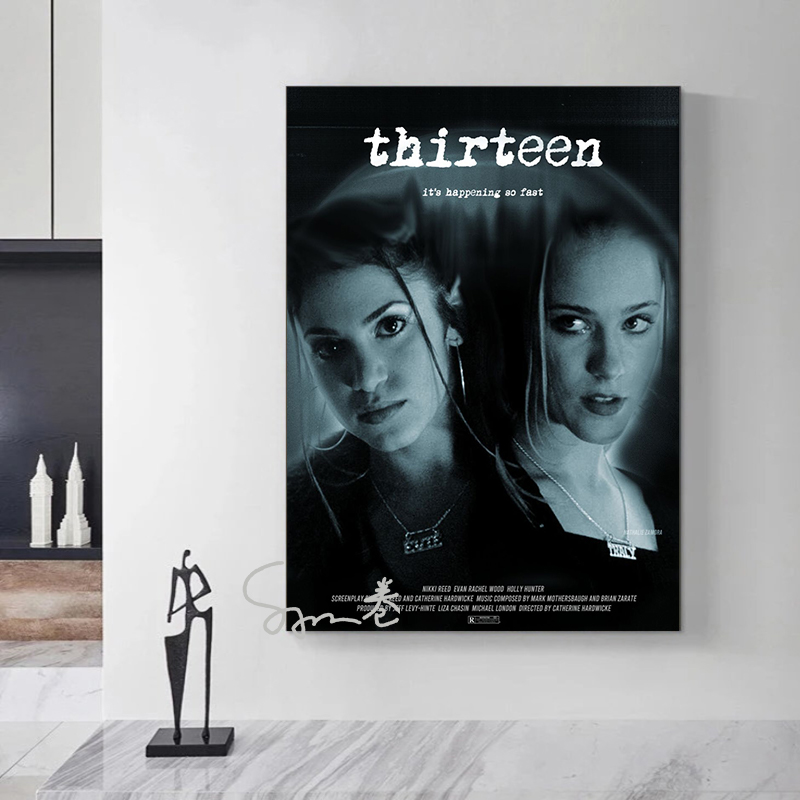 Thirteen Movie Film Poster Can - Home Cinema Gifts บทวิจารณ์และราคา