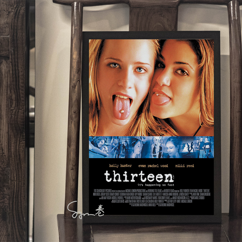 Thirteen Movie Film Poster Can - Home Cinema Gifts บทวิจารณ์และราคา