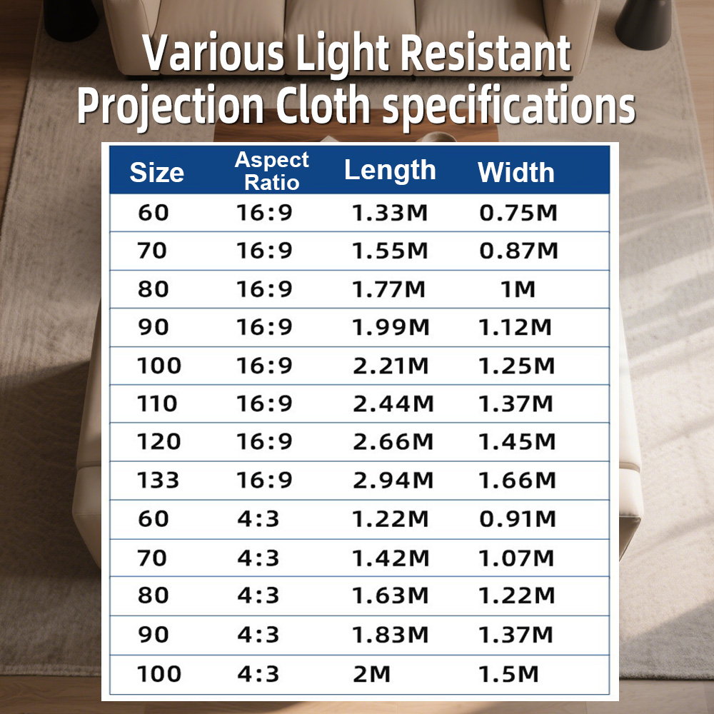 Universal Projector Screen 80/ - Projector Screen 100 Inch บทวิจารณ์และราคา