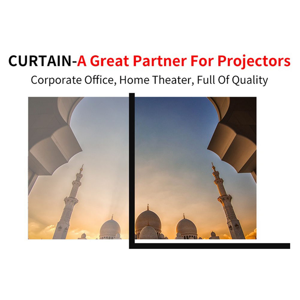 Portable Projector Screen Simp - Projector Screen 100 Inch บทวิจารณ์และราคา