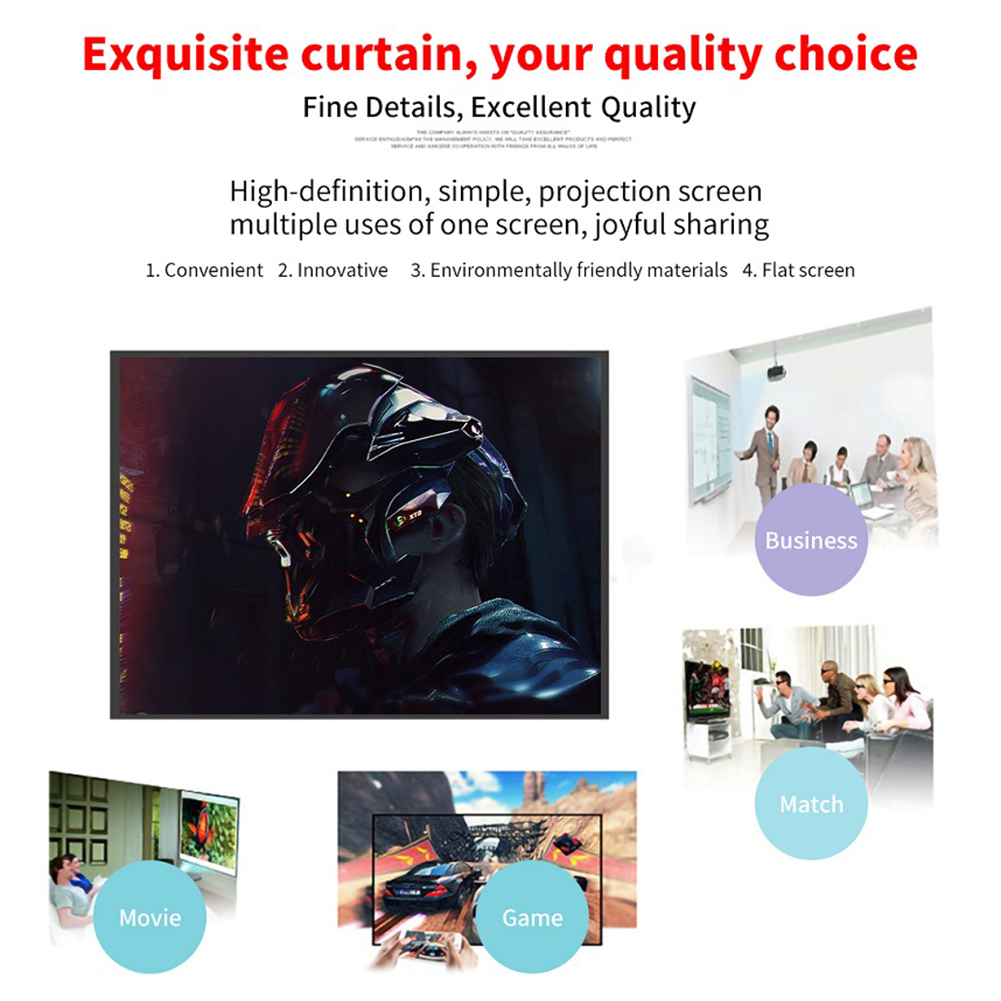 Portable Projector Screen Simp - Projector Screen 100 Inch บทวิจารณ์และราคา