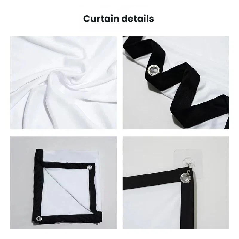 60 72 100 120 150 Inch 16:9 Po - Projector Screen 100 Inch บทวิจารณ์และราคา