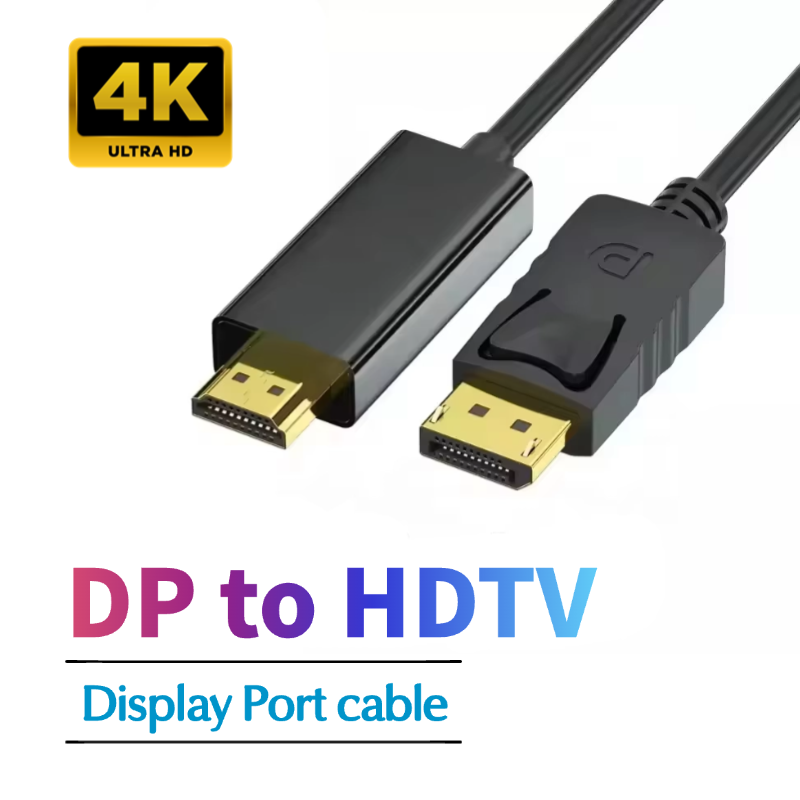 Displayport DP to HDTV Cable 4 - Home Cinema Projector 4K บทวิจารณ์และราคา