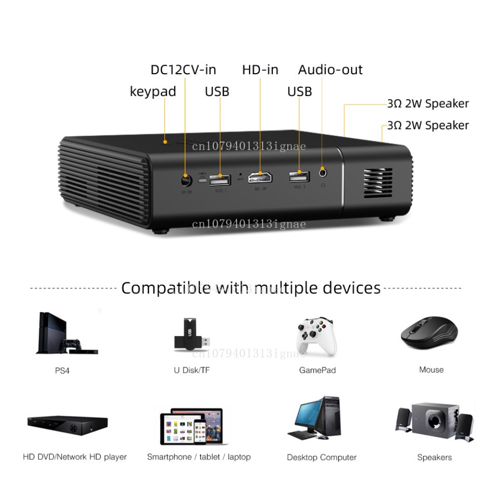 U30 Top Sale 3D 4K Projector P - Home Cinema Projector 4K บทวิจารณ์และราคา