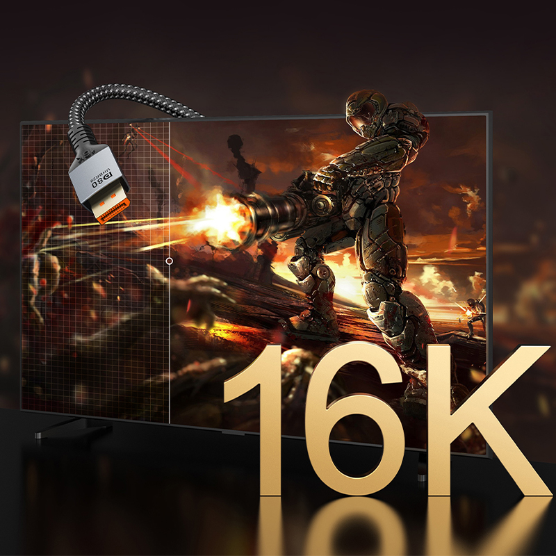 CABLETIME 16K DisplayPort Cabl - Home Cinema Projector 4K บทวิจารณ์และราคา