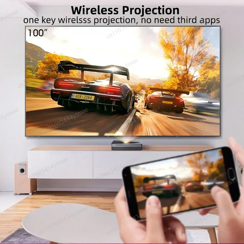 DC90 4K UHD Projector 4500 ANS - Home Cinema Projector 4K บทวิจารณ์และราคา