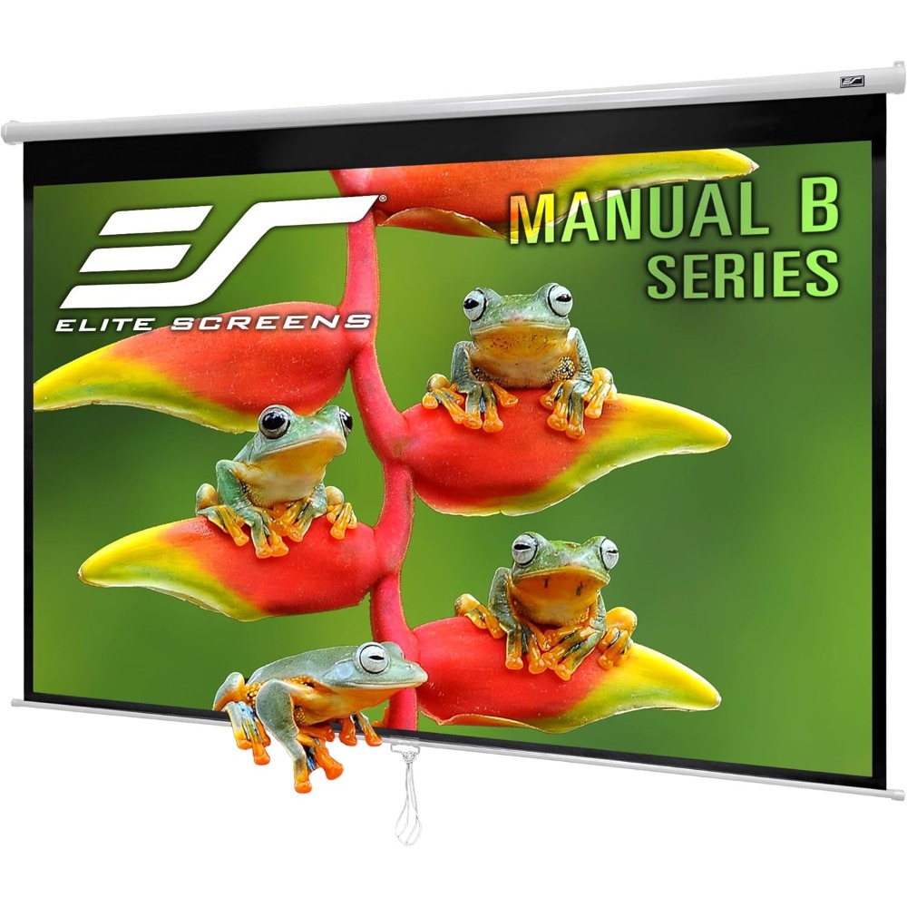 US Shipping Manual B 100 Inch  - Projector Screen 100 Inch บทวิจารณ์และราคา