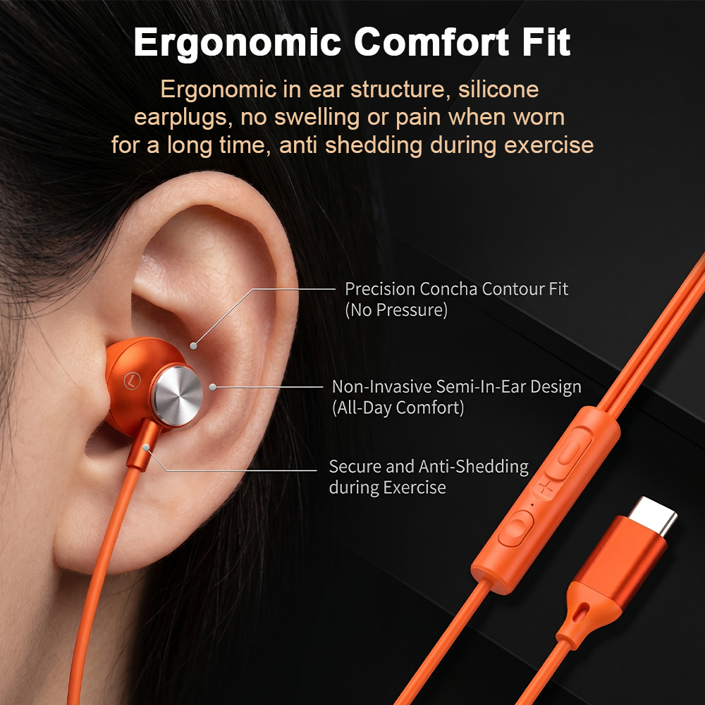 USB Type C Wired Headphones Fo - Home Cinema Amazon บทวิจารณ์และราคา