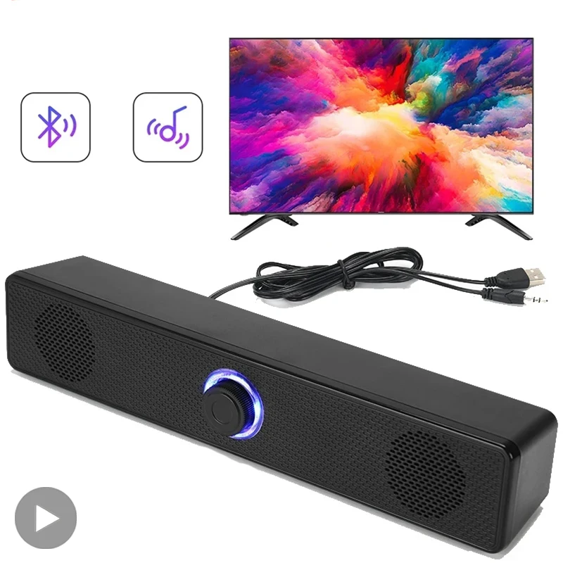 Soundbar Computer PC TV Laptop - Home Cinema Audio System บทวิจารณ์และราคา