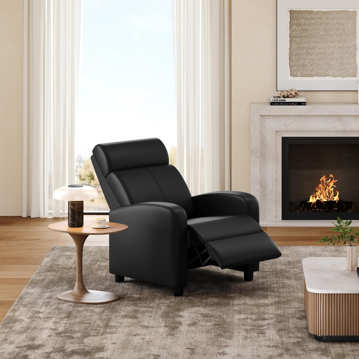 PU Leather Recliner Chair, Pus - Home Cinema Couch บทวิจารณ์และราคา