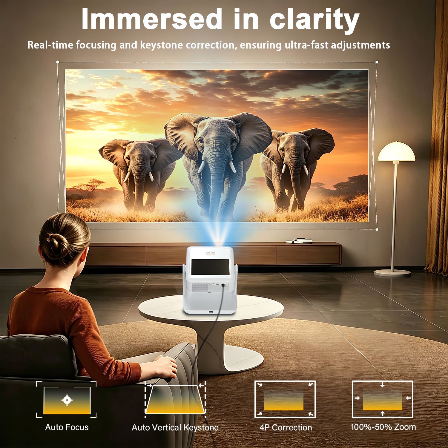 Outdoor & Home Football Projec - Home Cinema Gifts บทวิจารณ์และราคา