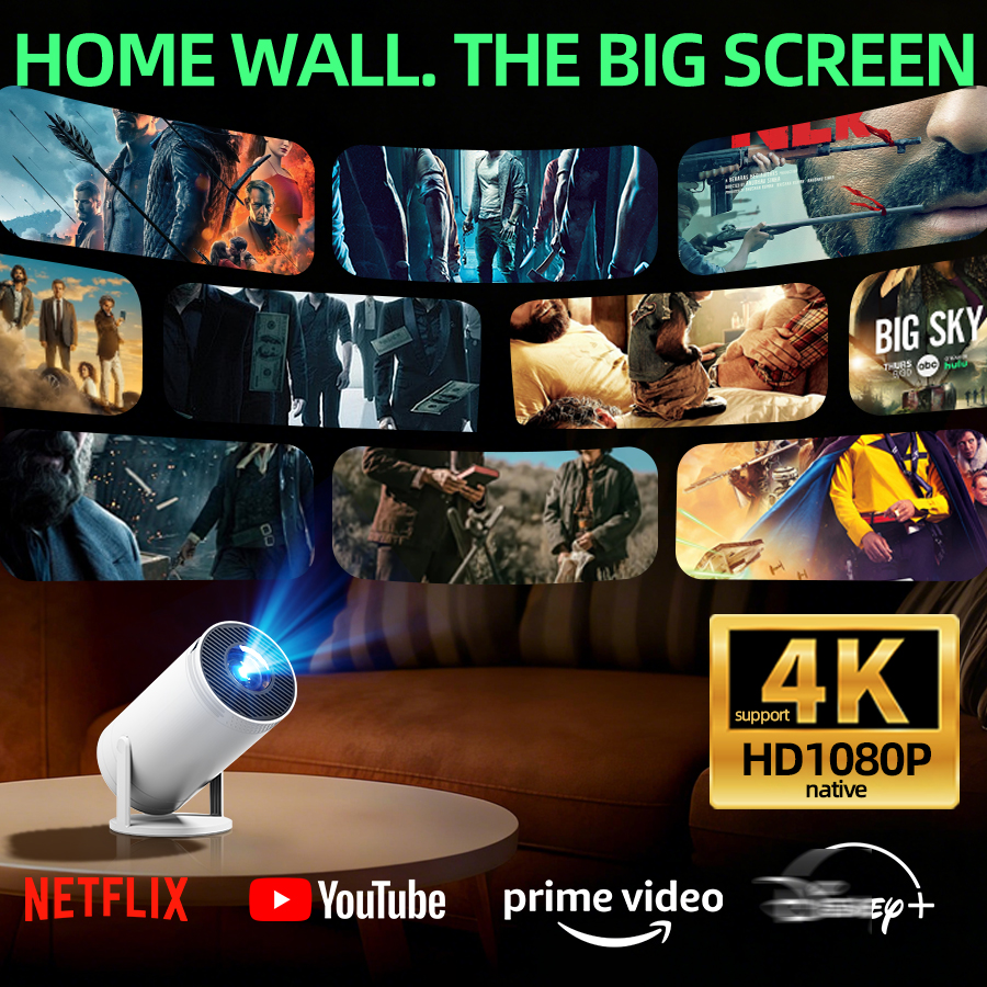 4K home theater projector, bui - Home Cinema Gifts บทวิจารณ์และราคา
