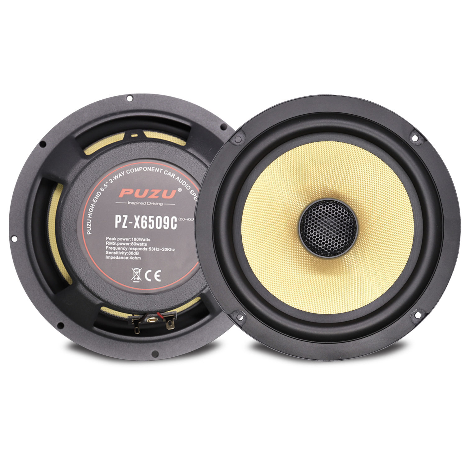PUZU PZ-6509C Co-axial Car aud - Home Cinema Audio System บทวิจารณ์และราคา