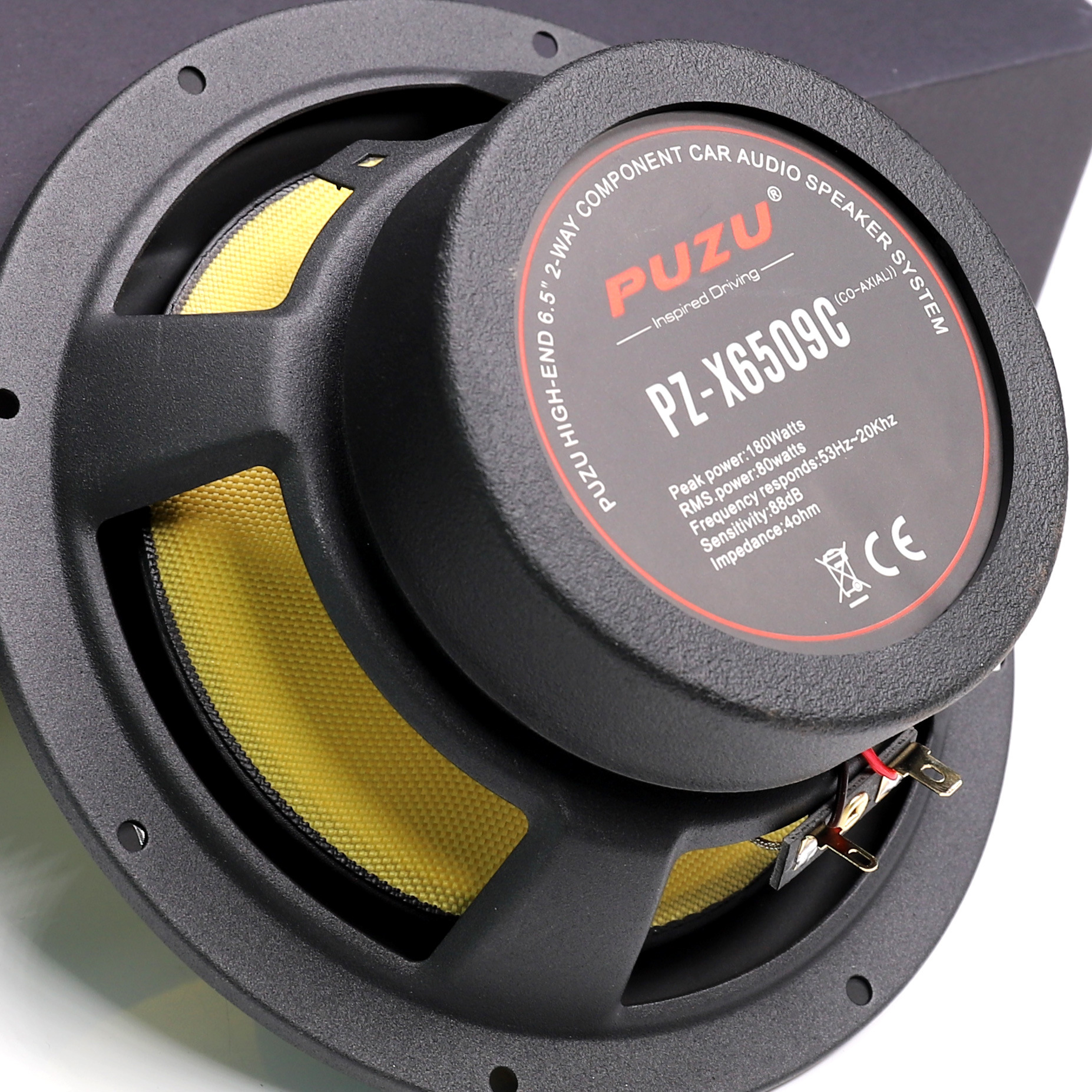 PUZU PZ-6509C Co-axial Car aud - Home Cinema Audio System บทวิจารณ์และราคา