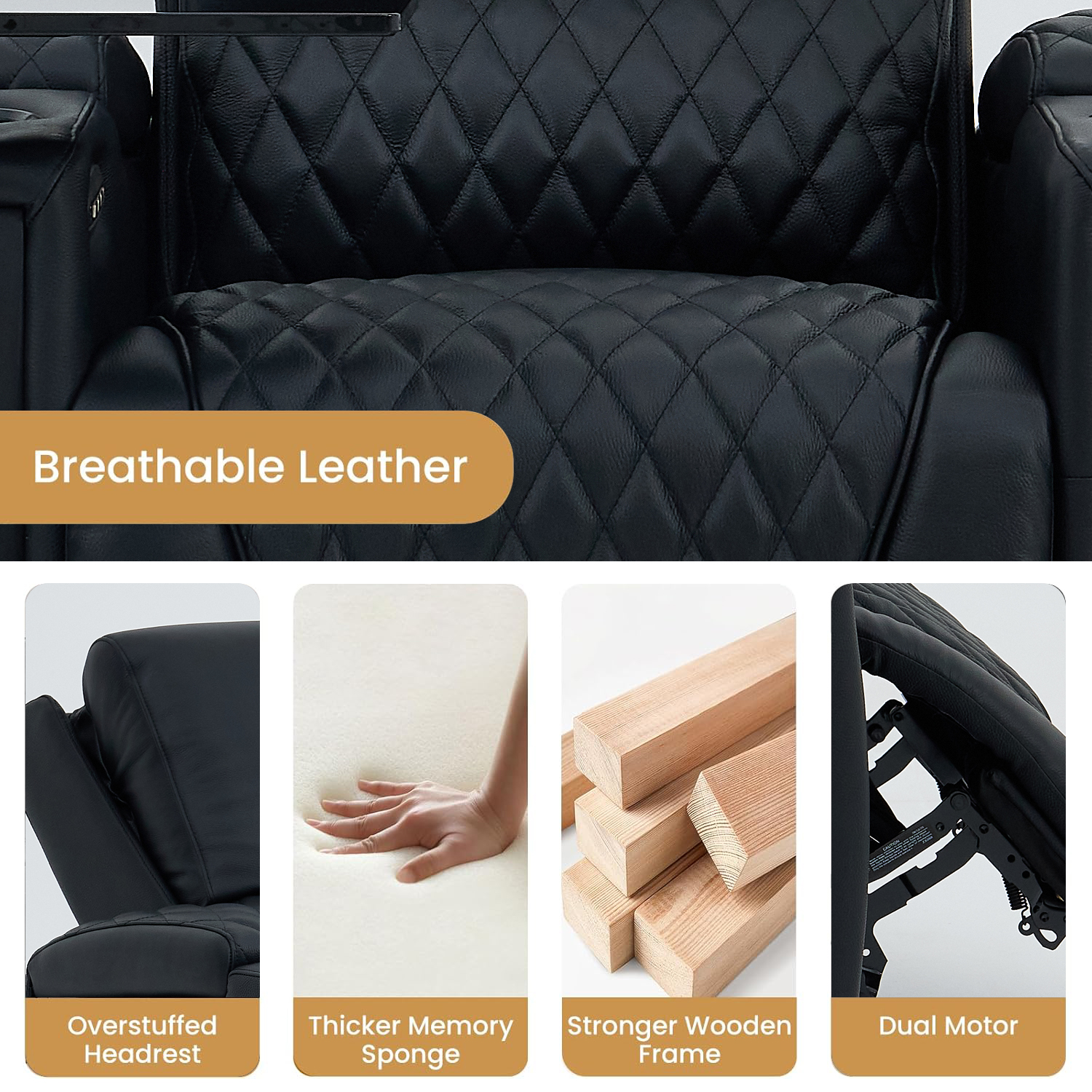 #Synthetic Leather Modern Cine - Home Cinema High End บทวิจารณ์และราคา
