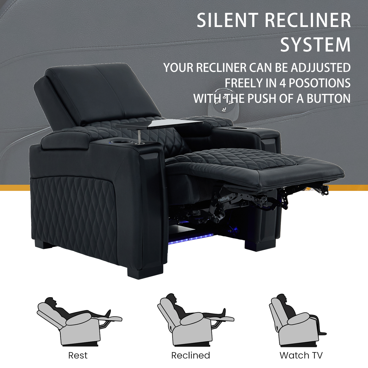 #Synthetic Leather Modern Cine - Home Cinema High End บทวิจารณ์และราคา
