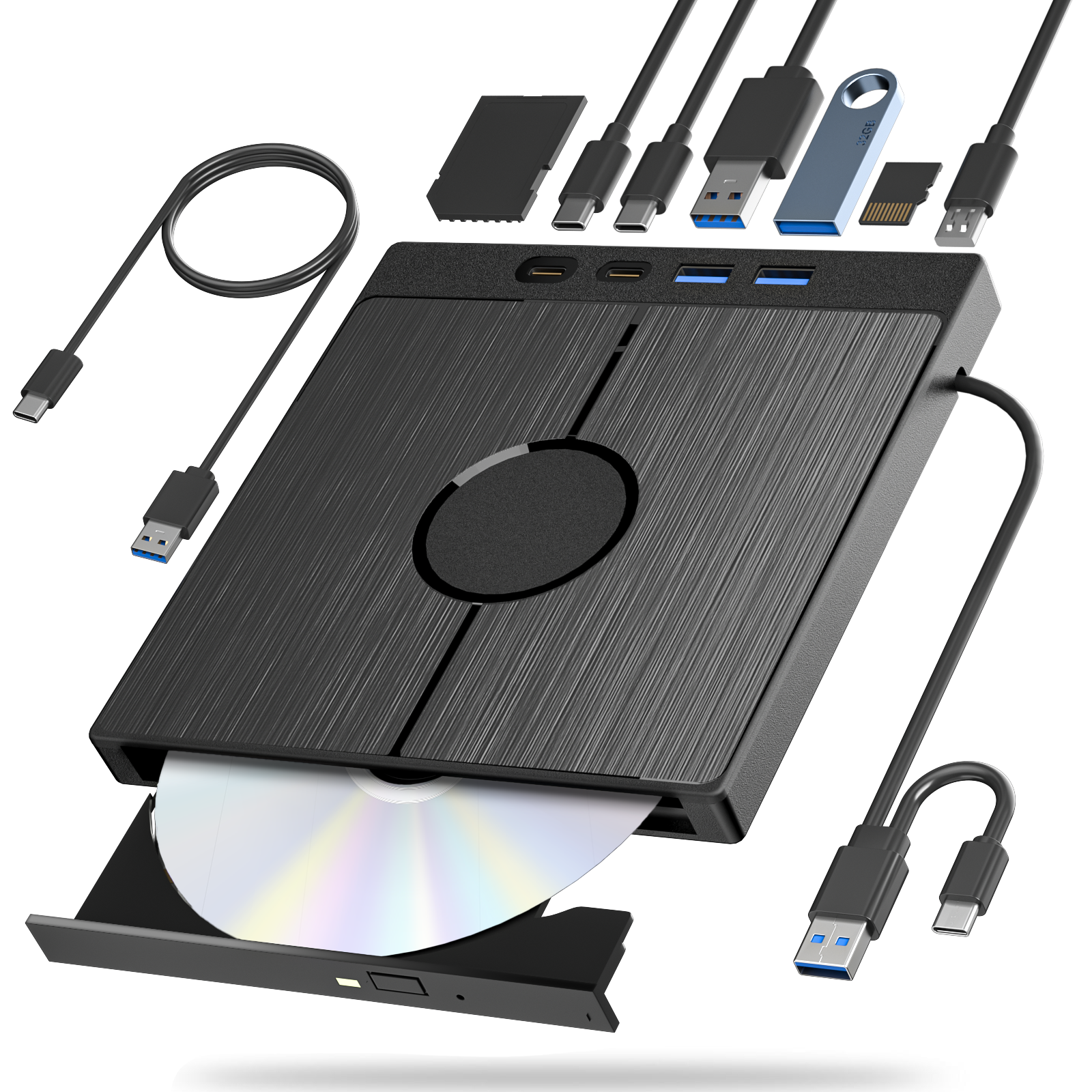 7 in 1 External Blu Ray Drive  - Blu Ray Disc Player บทวิจารณ์และราคา