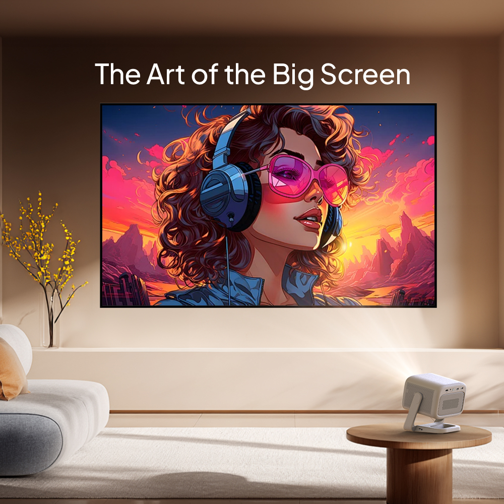 100 Inch 8K UHD Fixed Frame AL - Projector Screen 100 Inch บทวิจารณ์และราคา
