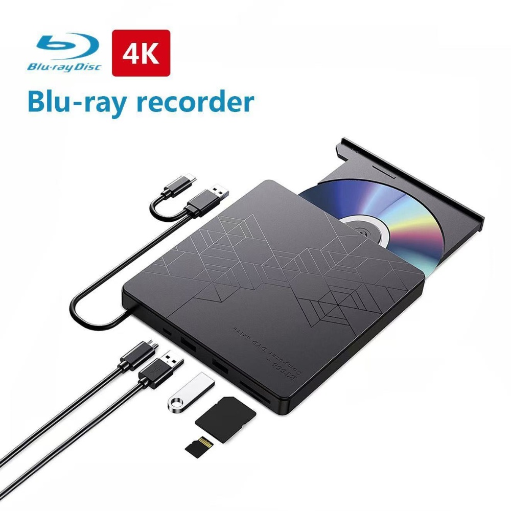 5-in-1 External Blu-ray Drive， - Blu Ray Disc Player บทวิจารณ์และราคา