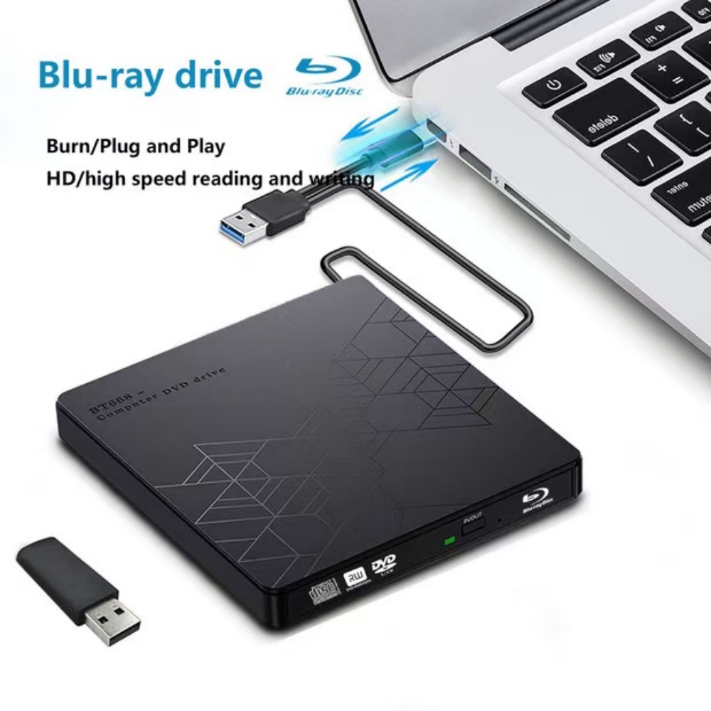 5-in-1 External Blu-ray Drive， - Blu Ray Disc Player บทวิจารณ์และราคา