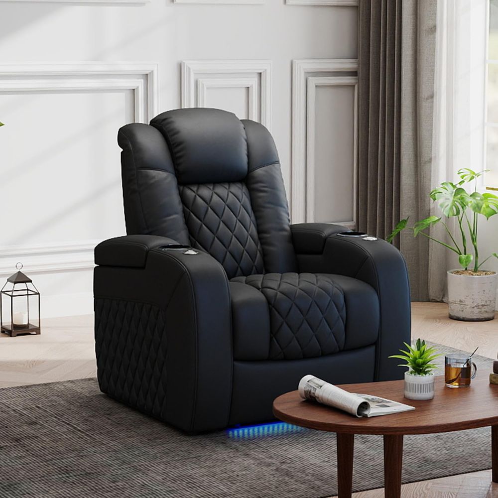 Home Theater Seating Top Grain - Home Cinema Couch บทวิจารณ์และราคา