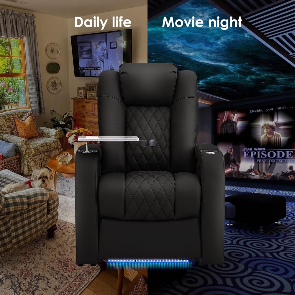 Home Theater Seating Top Grain - Home Cinema Couch บทวิจารณ์และราคา