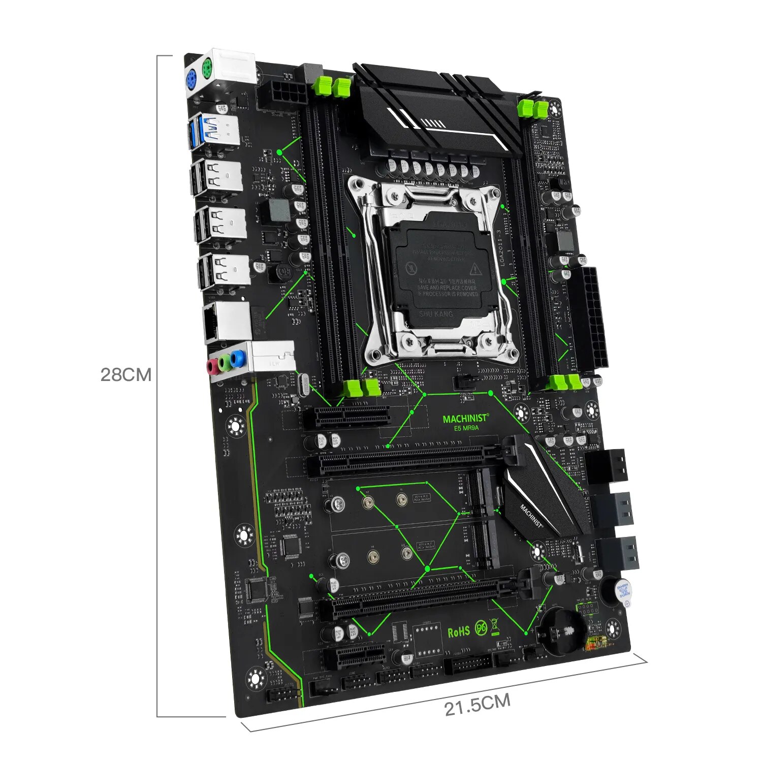MACHINIST E5 MR9A V1.0 X99 Mot - Home Cinema Video Processor บทวิจารณ์และราคา