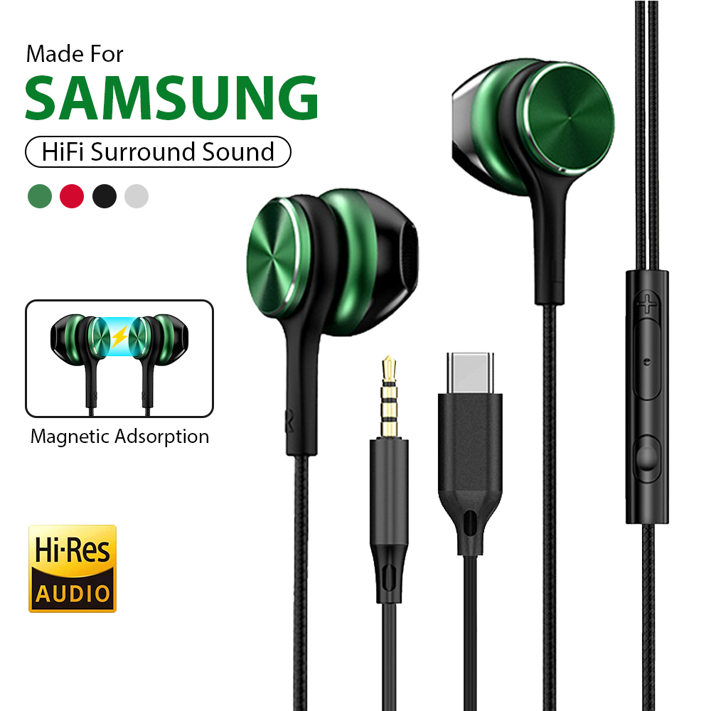 Type C Wired Headphones HiFi S - Home Cinema Amazon บทวิจารณ์และราคา