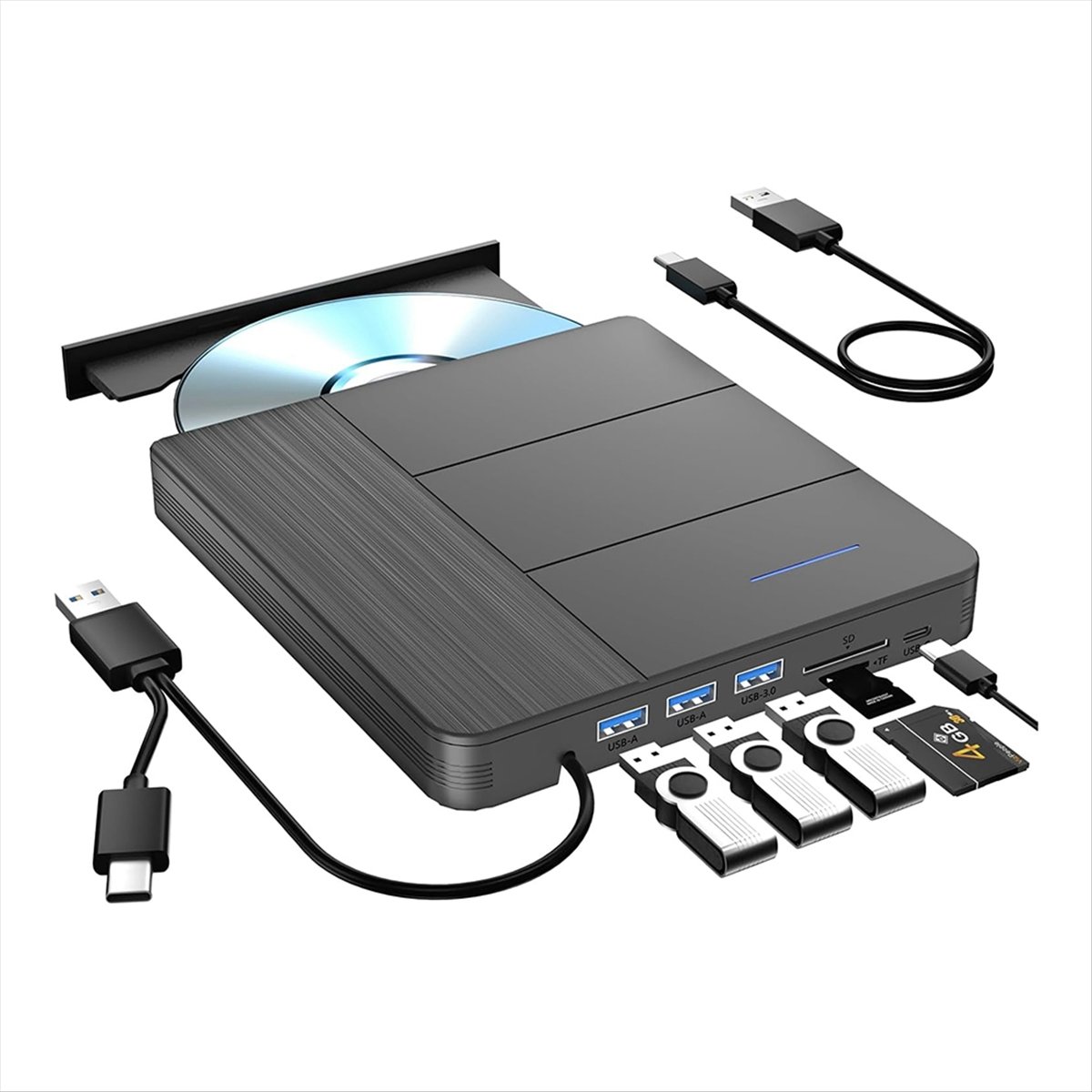 SCLS 7 in 1 External Blu-Ray D - Blu Ray Disc Player บทวิจารณ์และราคา