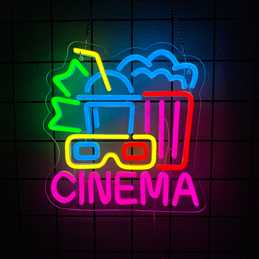 Cinema Series Neon Sign For Wa - Home Cinema Wall Lights บทวิจารณ์และราคา