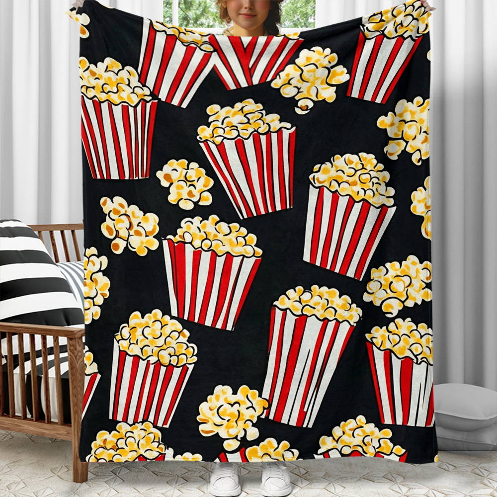 Popcorn Movie Night Blanket: S - Home Cinema Gifts บทวิจารณ์และราคา