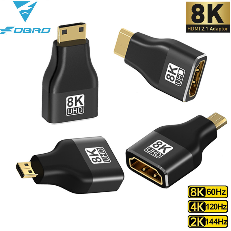 HDMI-Compatible Adapter Mini/M - Home Cinema Projector 4K บทวิจารณ์และราคา