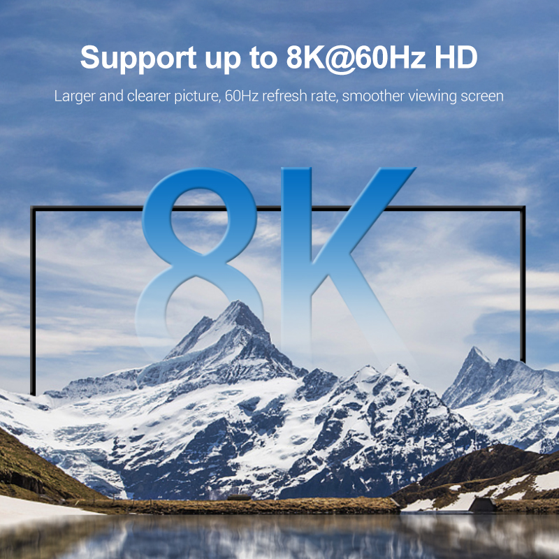 HDMI-Compatible Adapter Mini/M - Home Cinema Projector 4K บทวิจารณ์และราคา