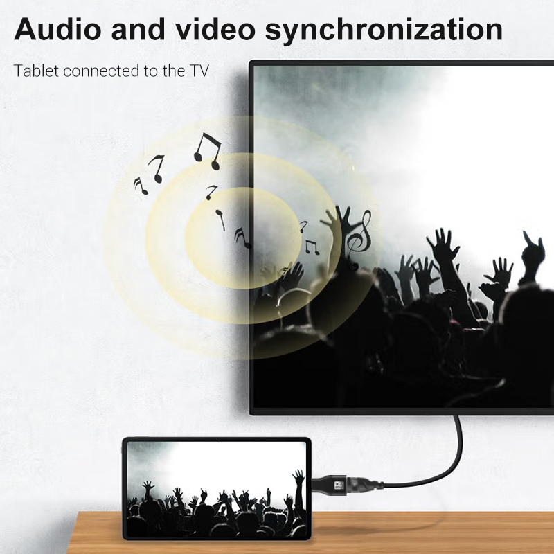 HDMI-Compatible Adapter Mini/M - Home Cinema Projector 4K บทวิจารณ์และราคา