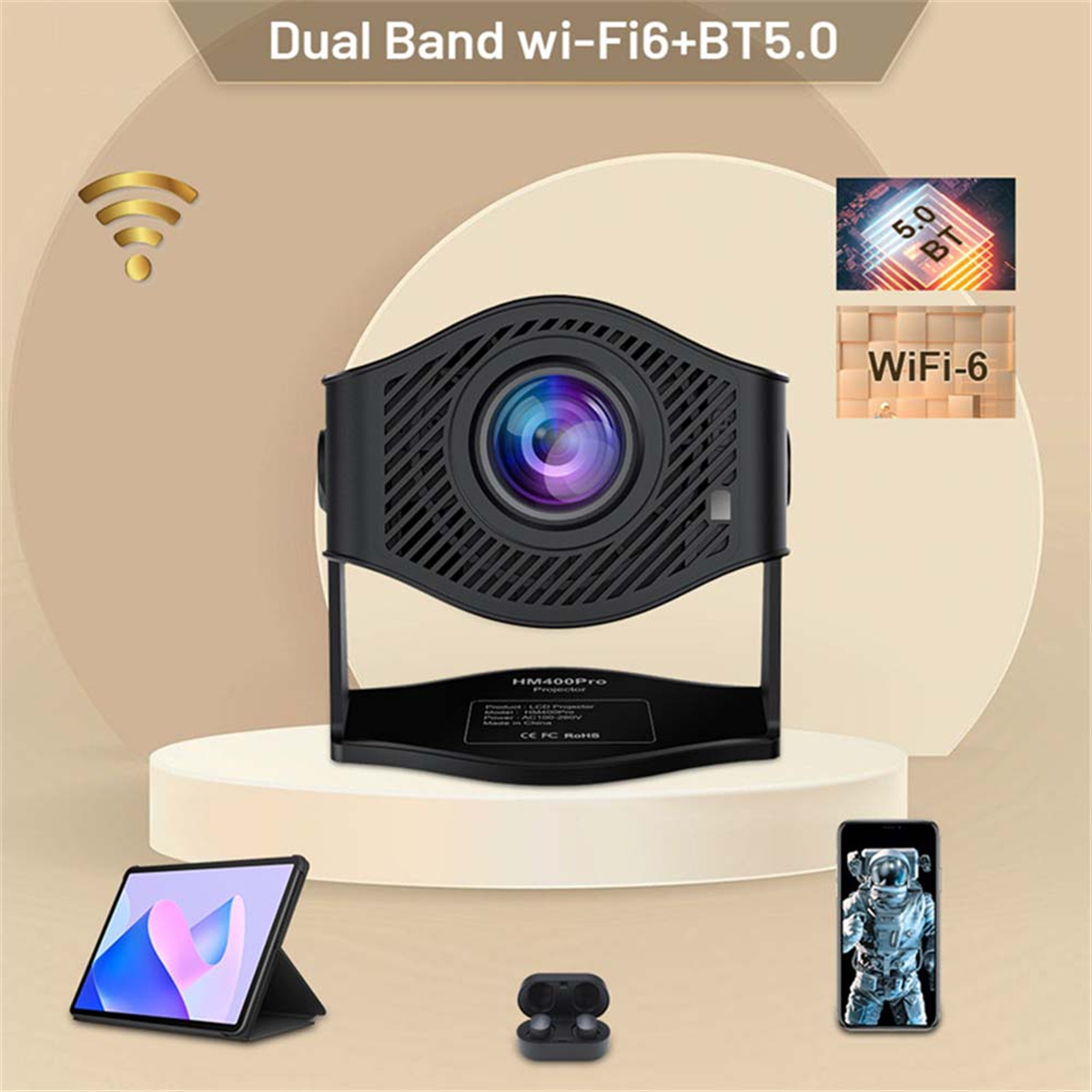A74Z PRO Projector 4K Android  - Home Cinema Projector 4K บทวิจารณ์และราคา