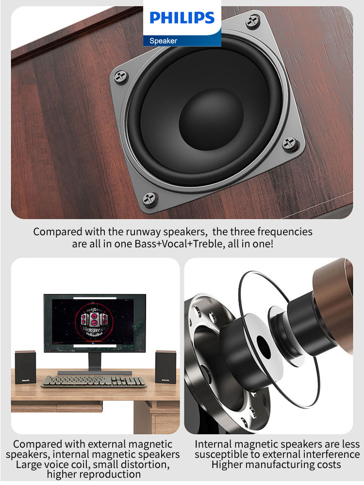 Philips SPA20 Bluetooth Speake - Home Cinema Audio System บทวิจารณ์และราคา