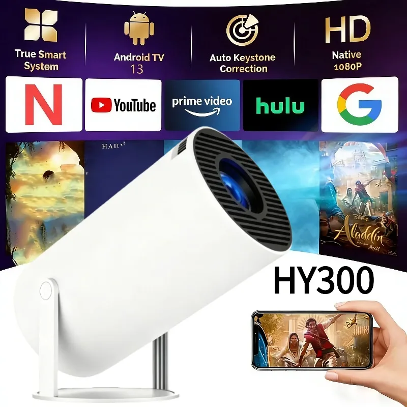 Hot Sale Projector 4K Android  - Home Cinema Projector 4K บทวิจารณ์และราคา