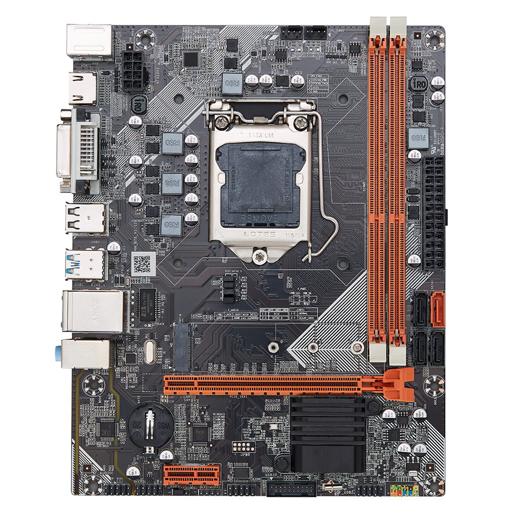 Qiyida B75 motherboard LGA 115 - Home Cinema Video Processor บทวิจารณ์และราคา